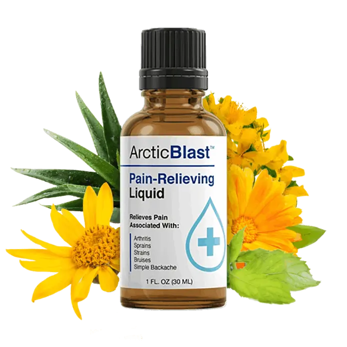 Arctic Blast™ cooling liquid for muscle and joint relief