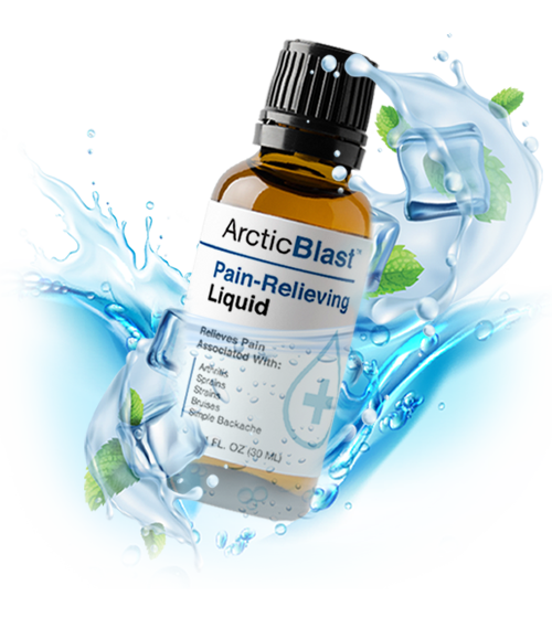 Arctic Blast™ topical cooling formula for everyday aches