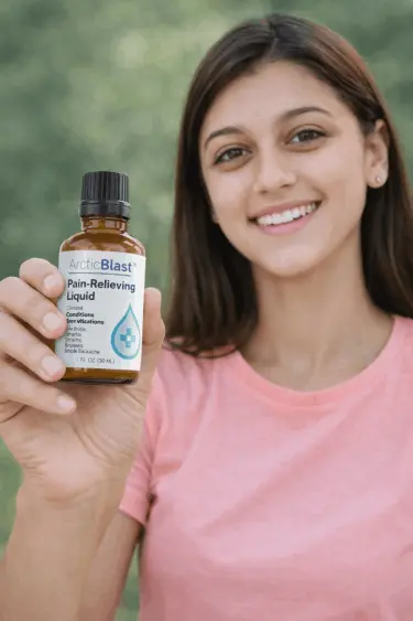 Arctic Blast™ is a fast-absorbing cooling liquid designed to provide quick comfort for tired muscles and stiff joints