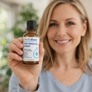 Arctic Blast™ pain relief liquid with menthol cooling effect